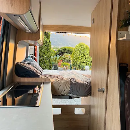Furgoneta Camper Canarias Campingplatz *