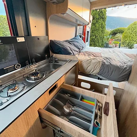 营地 Furgoneta Camper Canarias 拉克鲁斯